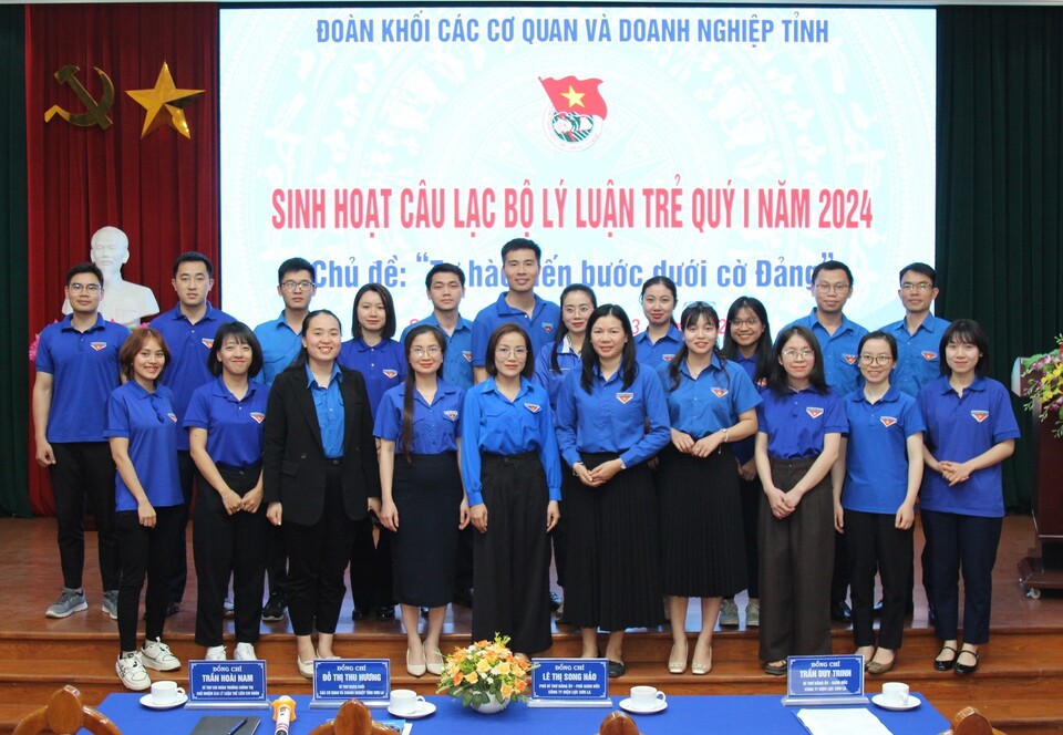 Đoàn PC Sơn La: Sinh hoạt Câu lạc bộ Lý luận trẻ định kỳ quý I/2024
